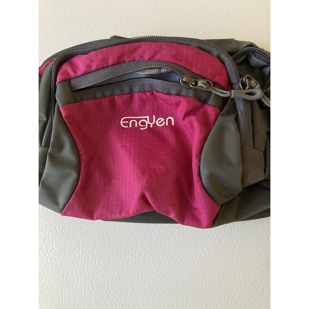 ENGYEN Waist bag, Fanny pack, Adjustable strap, Adjustable water bottle holder